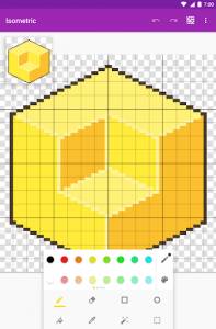 اسکرین شات برنامه Pixel Brush - Pixel art creator 6