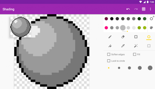 اسکرین شات برنامه Pixel Brush - Pixel art creator 8