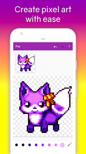 اسکرین شات برنامه Pixel Brush - Pixel art creator 1