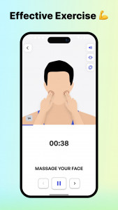 اسکرین شات برنامه Jawline exercises and mewing 2