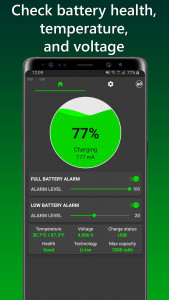 اسکرین شات برنامه Charge Alarm - Full & Low Battery Alarm Clock 3