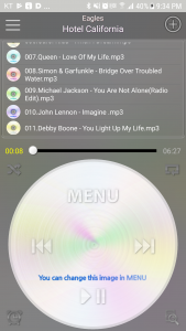 اسکرین شات برنامه MePlayer Music ( MP3 Player) 4