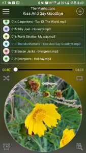اسکرین شات برنامه MePlayer Music ( MP3 Player) 1