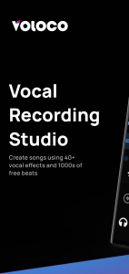 اسکرین شات 1 برنامه Voloco: Auto Vocal Tune Studio