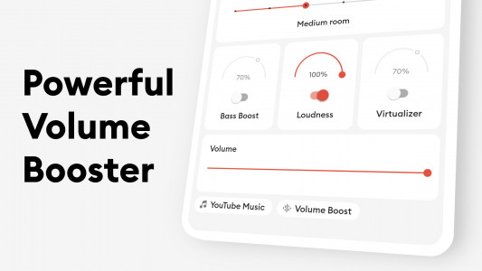 اسکرین شات 4 برنامه Flat Equalizer - Bass Booster