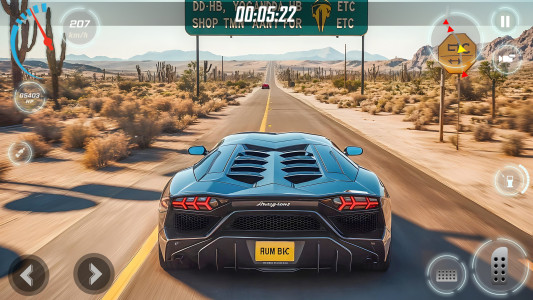 اسکرین شات 3 بازی Speed Car racing Simulator 3D