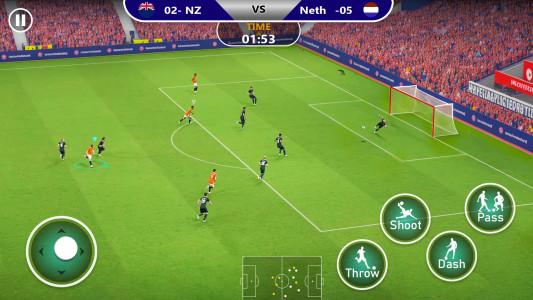 اسکرین شات 1 بازی Dream Football 2025 Soccer 3d