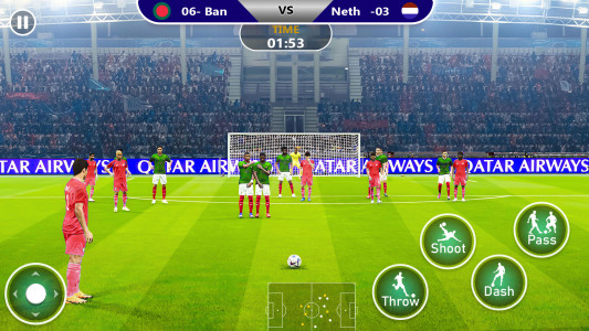 اسکرین شات 2 بازی Dream Football 2025 Soccer 3d