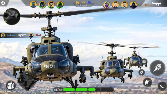اسکرین شات 1 بازی Gunship Battle Modern Warfare