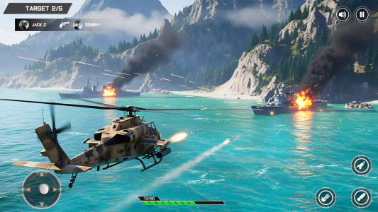 اسکرین شات 1 بازی Gunship Air Strike! Heli Raid