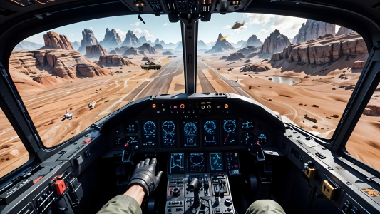 اسکرین شات 3 بازی Gunship Battle Modern Warfare