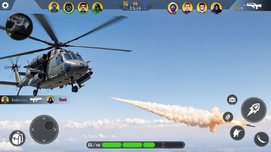 اسکرین شات 6 بازی Gunship Battle Modern Warfare