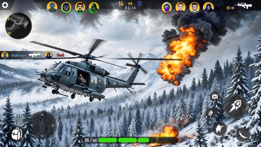 اسکرین شات 4 بازی Gunship Battle Modern Warfare