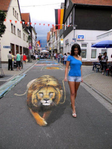 اسکرین شات برنامه 3D Funny Pictures - Street Art 1