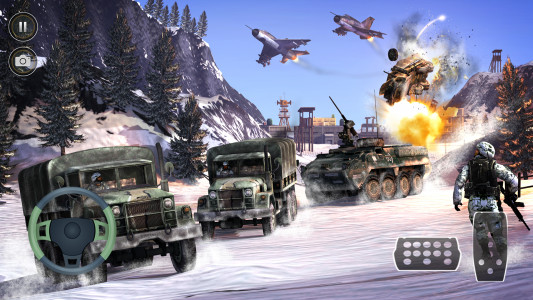 اسکرین شات 2 بازی Army Truck Driving Simulator