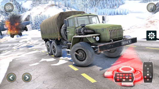 اسکرین شات بازی Army Truck Driving Simulator 5