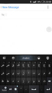 اسکرین شات برنامه Arabic Language - GO Keyboard 3