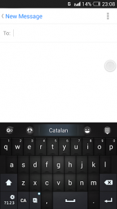 اسکرین شات برنامه Catalan for GO Keyboard- Emoji 4