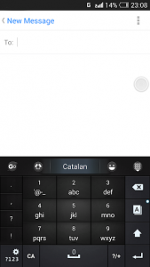 اسکرین شات برنامه Catalan for GO Keyboard- Emoji 5