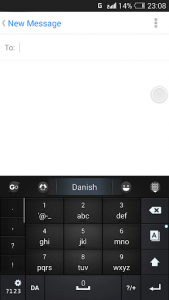 اسکرین شات برنامه Danish for GO Keyboard - Emoji 5