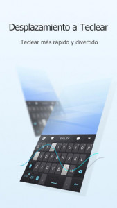 اسکرین شات برنامه Spanish US-GO keyboard 4