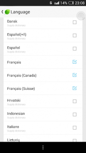 اسکرین شات برنامه French Language - GO Keyboard 6