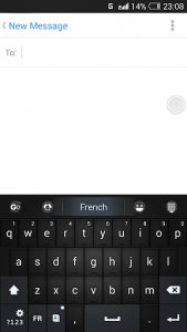 اسکرین شات برنامه French Language - GO Keyboard 4