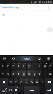 اسکرین شات برنامه French Language - GO Keyboard 3