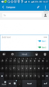 اسکرین شات برنامه Hindi for GO Keyboard - Emoji 4