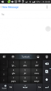 اسکرین شات برنامه Turkish for GO Keyboard- Emoji 5