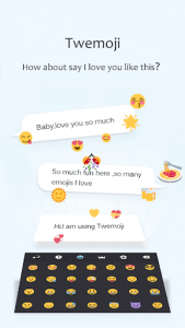 اسکرین شات برنامه Twemoji - Fancy Twitter Emoji 1