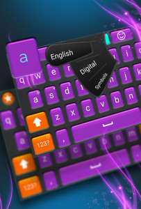 اسکرین شات 2 برنامه Big buttons keyboard