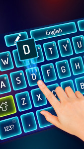 اسکرین شات 3 برنامه Simple Blue Keyboard