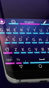 اسکرین شات 2 برنامه Qwerty RGB Keyboard