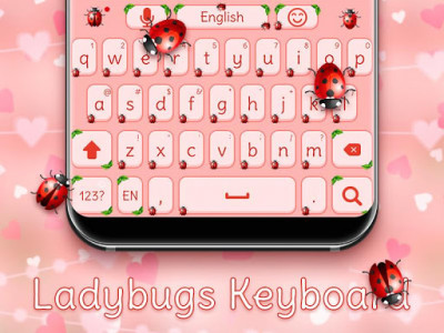 اسکرین شات برنامه Ladybugs keyboard 3