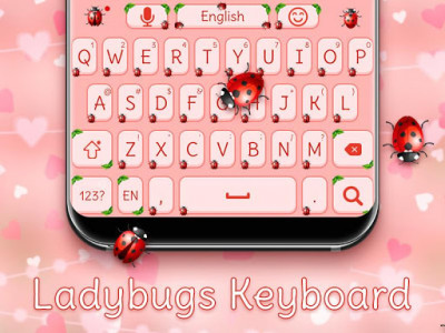 اسکرین شات برنامه Ladybugs keyboard 4
