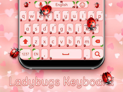 اسکرین شات 3 برنامه Ladybugs keyboard