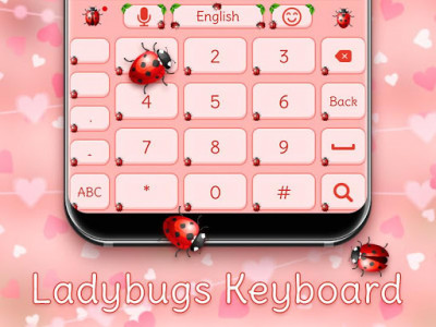 اسکرین شات برنامه Ladybugs keyboard 5