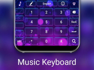 اسکرین شات برنامه Music Keyboard 5