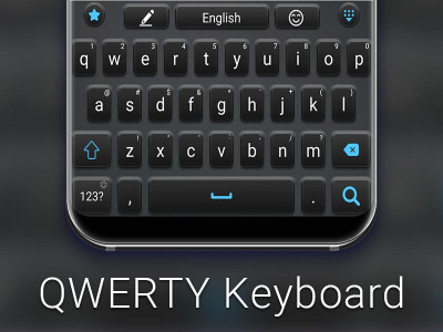 اسکرین شات 2 برنامه QWERTY Keyboard