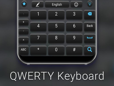 اسکرین شات برنامه QWERTY Keyboard 5