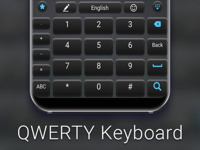 اسکرین شات 5 برنامه QWERTY Keyboard
