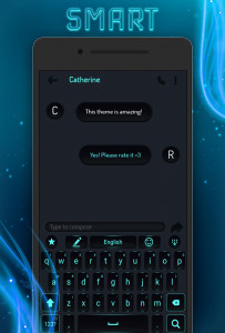 اسکرین شات برنامه Smart Keyboard 1