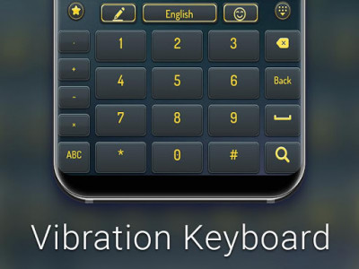 اسکرین شات برنامه Vibration Keyboard 5