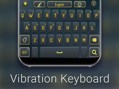 اسکرین شات برنامه Vibration Keyboard 3
