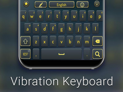 اسکرین شات برنامه Vibration Keyboard 2