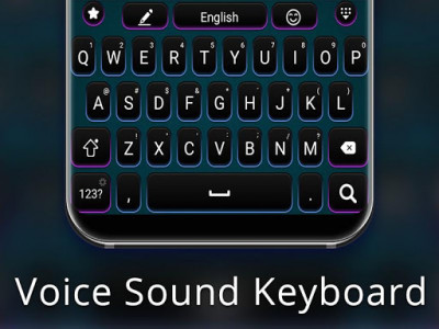 اسکرین شات برنامه Voice Sound Keyboard 3