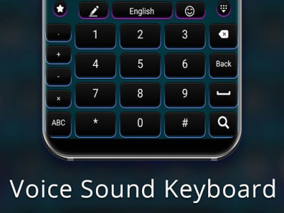 اسکرین شات برنامه Voice Sound Keyboard 5