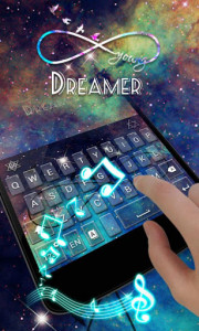 اسکرین شات برنامه Dreamer Pro GO Keyboard Theme 3