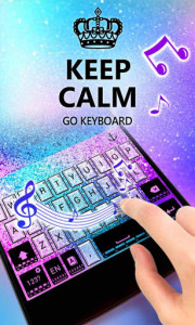 اسکرین شات برنامه Keep Calm GO Keyboard theme 2